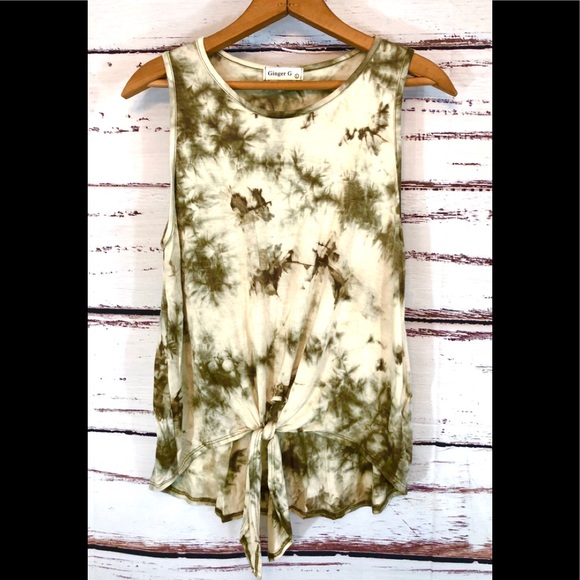 Ginger G Tops - Ginger G Tie Dye Tank Top
